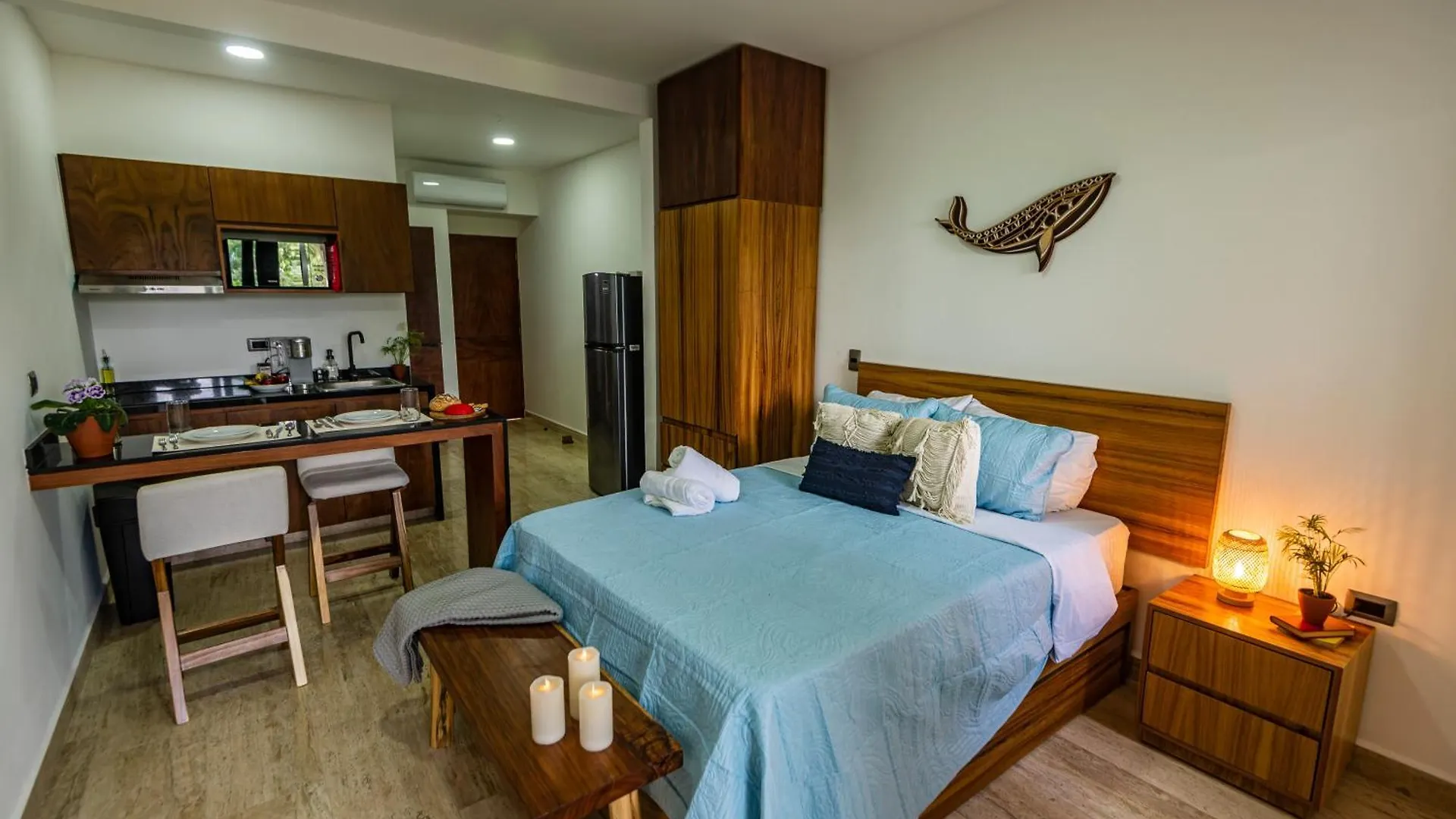 Aketzali 1 Serene Retreat Apartment Tulum